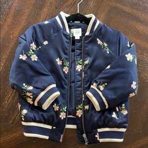 Girls floral jacket